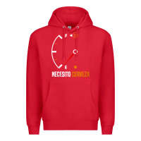 Red Mexican beer necesito cerveza cool & funny sayings Premium Hoodie - longCreatives