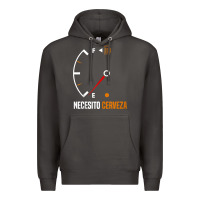 Smoke Mexican beer necesito cerveza cool & funny sayings Premium Hoodie - longCreatives
