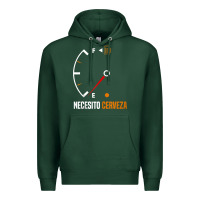 Sports Green Mexican beer necesito cerveza cool & funny sayings Premium Hoodie - longCreatives