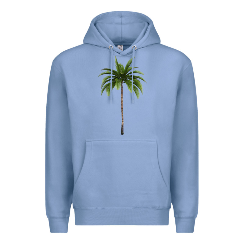 Tropical Palm Tree Premium Hoodie by longCreatives | Teevron