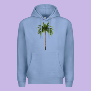 Tropical Palm Tree Premium Hoodie Designed By Longcreatives
