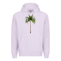 Lilac Tropical Palm Tree Premium Hoodie - longCreatives