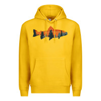 Lemon Trout Fly Fishing Nature Outdoor Fisherman Gift Premium Hoodie - longCreatives