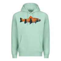 Seafoam Trout Fly Fishing Nature Outdoor Fisherman Gift Premium Hoodie - longCreatives