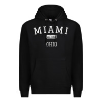 Black Miami Ohio OH Vintage Premium Hoodie - longCreatives