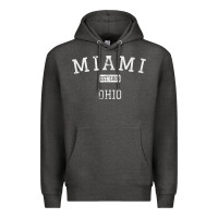 Charcoal Heather Miami Ohio OH Vintage Premium Hoodie - longCreatives