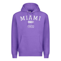 Purple Miami Ohio OH Vintage Premium Hoodie - longCreatives