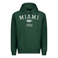 Sports Green Miami Ohio OH Vintage Premium Hoodie - longCreatives