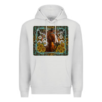 Western Horse Mouse Pad Premium Hoodie | Teevron