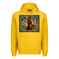 Lemon Western Horse Mouse Pad Premium Hoodie - CowhideDigitalArt