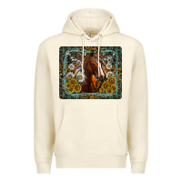Sandshell Western Horse Mouse Pad Premium Hoodie - CowhideDigitalArt