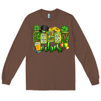 Chestnut St. Patrick's Lucky vibes Long Sleeve Tee - OliviaCreatesArt