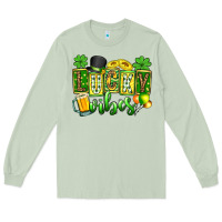 Matcha St. Patrick's Lucky vibes Long Sleeve Tee - OliviaCreatesArt