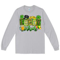 Moon Dust St. Patrick's Lucky vibes Long Sleeve Tee - OliviaCreatesArt