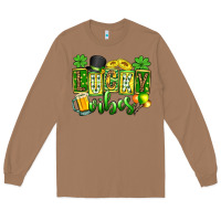 Toasted Coconut St. Patrick's Lucky vibes Long Sleeve Tee - OliviaCreatesArt