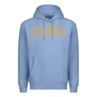 Colony Blue Colorado   Colorado Sports CollegeStyle T CO Premium Hoodie - longCreatives