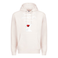 Pale Pink Someone In Minnesota Loves Me  Minnesota  MN Premium Hoodie - longCreatives