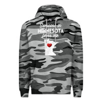 Slate Camo Someone In Minnesota Loves Me  Minnesota  MN Premium Hoodie - longCreatives