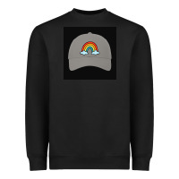 Black capt america Heavyweight Sweatshirt - Rosma