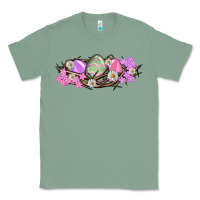 Sage Easter eggs and crown of thorns Easter Day Classic Tee - HowdyJamesFarm