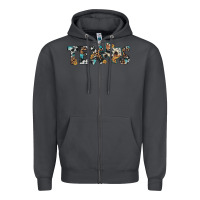 Smoke texas sunflower cowhide leopard texas map Zipper Hoodie - Artiststas