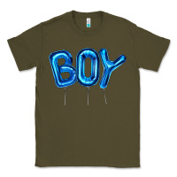 Army Green Balloon Boy Classic Tee - Artiststas