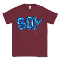 Burgundy Balloon Boy Classic Tee - Artiststas