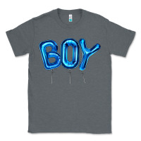 Charcoal Heather Balloon Boy Classic Tee - Artiststas