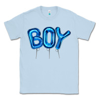 Dusty Blue Balloon Boy Classic Tee - Artiststas