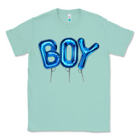 Seafoam Balloon Boy Classic Tee - Artiststas