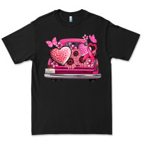 Black cancer truck back view Premium Tee - NancyCooperArtShop