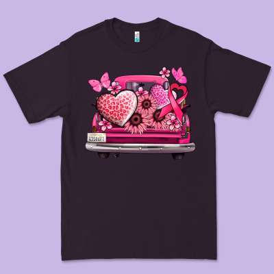 Cancer Truck Back View Premium Tee Designed By Nancycooperartshop