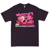 Plum cancer truck back view Premium Tee - NancyCooperArtShop
