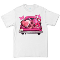 White cancer truck back view Premium Tee - NancyCooperArtShop