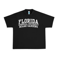 Black Florida Memorial University Miami Gardens OC0647 Urban Heavy Tee - longCreatives