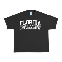 Pigment Black Florida Memorial University Miami Gardens OC0647 Urban Heavy Tee - longCreatives
