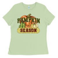 Matcha Pumpkin season Ladies Tee - NancyCooperArtShop