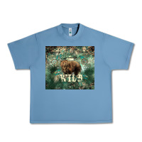 Pebble Blue Stay wild Bear tumbler Urban Heavy Tee - HowdyJamesFarm