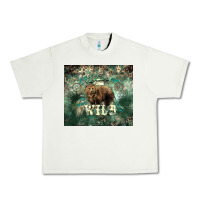 Pistachio Stay wild Bear tumbler Urban Heavy Tee - HowdyJamesFarm