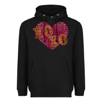 Black xoxo Heavyweight Hoodie - BarkalooDesign