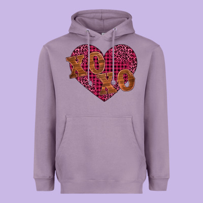 Xoxo Heavyweight Hoodie Designed By Barkaloodesign