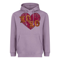 Lavender xoxo Heavyweight Hoodie - BarkalooDesign