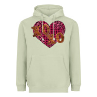 Matcha xoxo Heavyweight Hoodie - BarkalooDesign