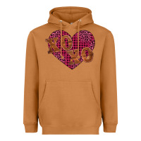 Meerkat xoxo Heavyweight Hoodie - BarkalooDesign