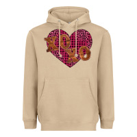 Mushroom xoxo Heavyweight Hoodie - BarkalooDesign