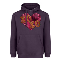 Plum xoxo Heavyweight Hoodie - BarkalooDesign
