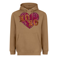 Toasted Coconut xoxo Heavyweight Hoodie - BarkalooDesign