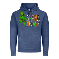 Vintage Denim St. Patrick's Mister shenanigans Vintage Hoodie - OliviaCreatesArt