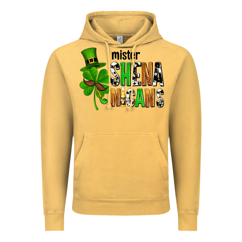 St. Patrick's Mister Shenanigans Vintage Hoodie by OliviaCreatesArt | Teevron