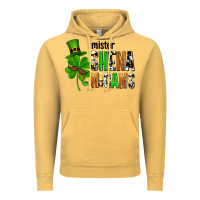Vintage Mustard St. Patrick's Mister shenanigans Vintage Hoodie - OliviaCreatesArt